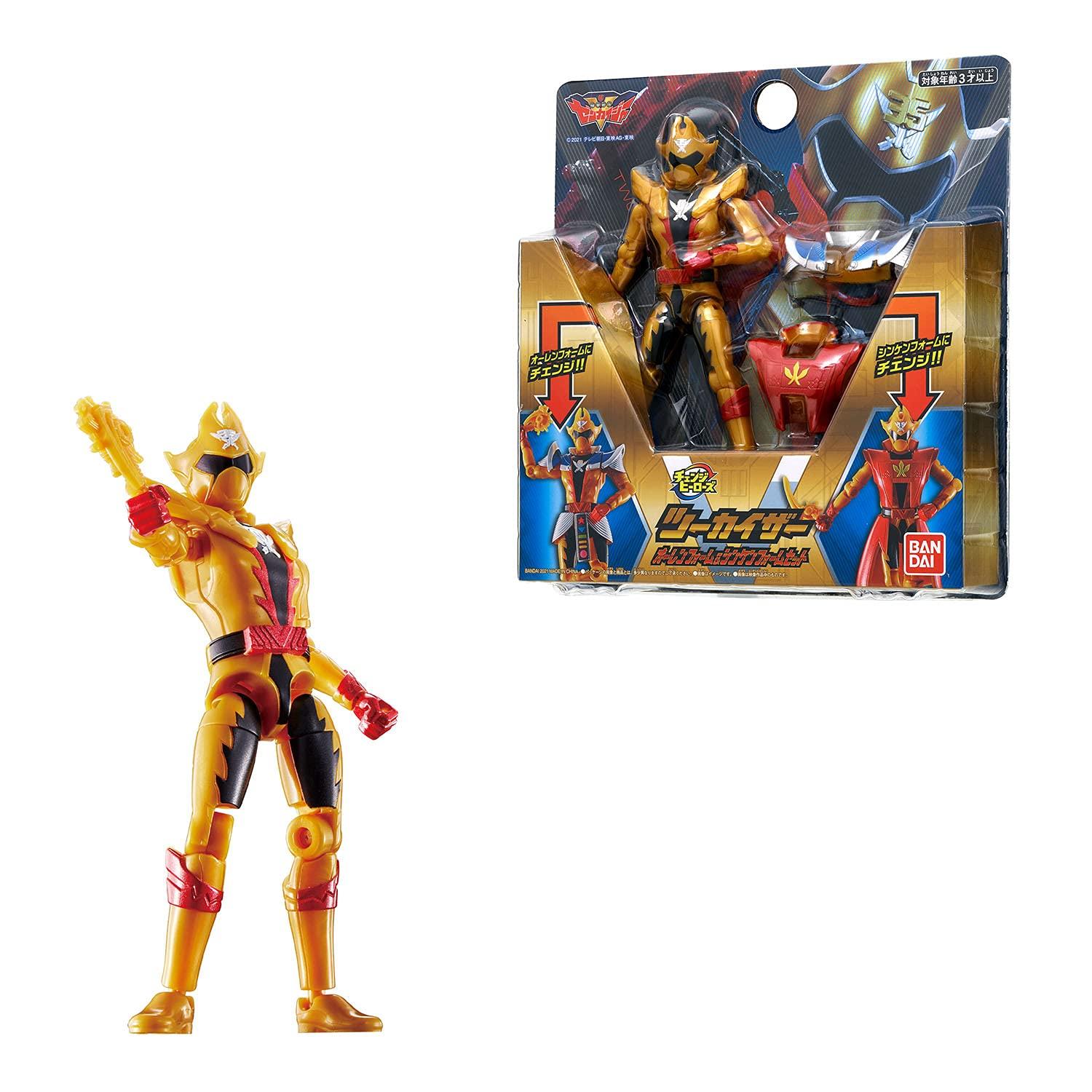 Kikai Sentai Zenkaiger Change Heroes Two Kaiser Oren Form Shinken Form Set