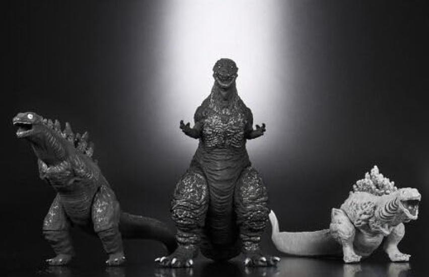 Movie Monster Series Shin Godzilla: Orso 3-Form Set (Godzilla (2016) Godzilla 2nd Form Godzilla 3rd Form)